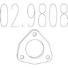 MTS 02.9808 Gasket, exhaust pipe